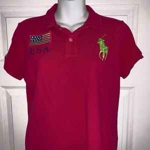 Ralph Lauren Big Pony Skinny Polo Women’s Large